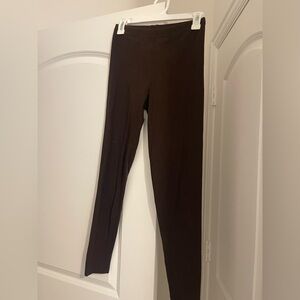 Simply Vera Vera Wang Chocolate Brown Leggings